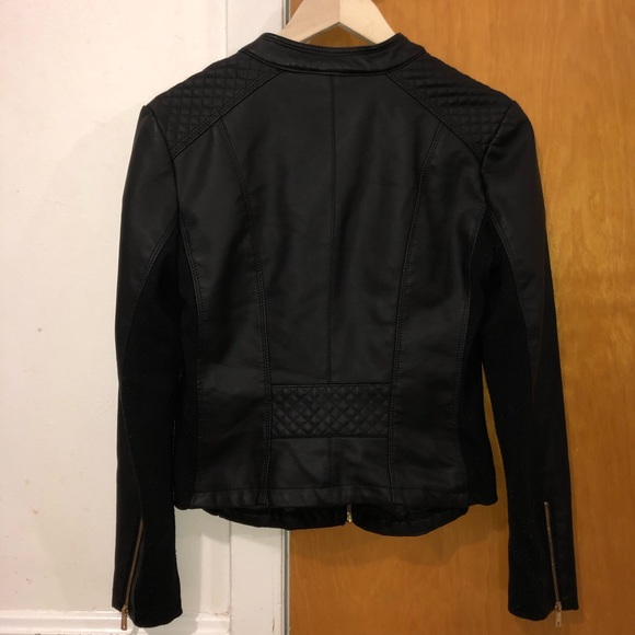 ‼️SOLD‼️Kenneth Cole Reaction Black Leather Jacket - Picture 2 of 4